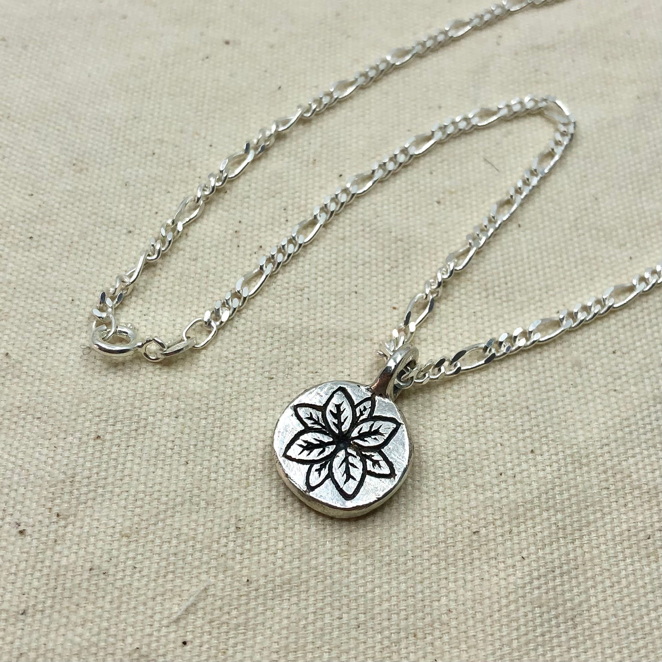 Mandala Flower Necklace